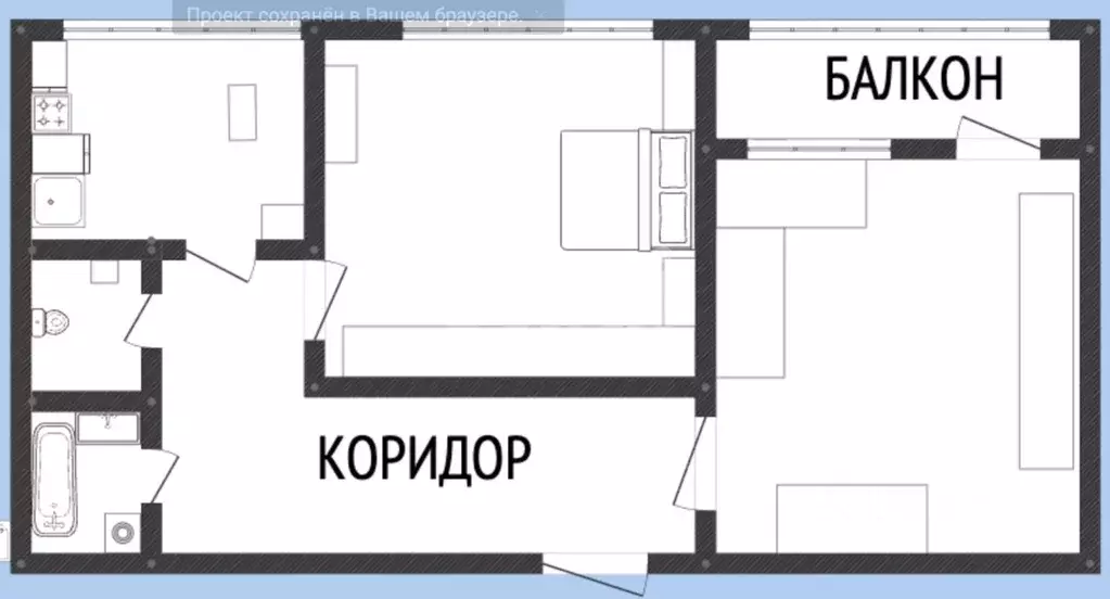 2-к кв. Смоленская область, Ярцево просп. Металлургов, 11 (48.6 м) - Фото 2