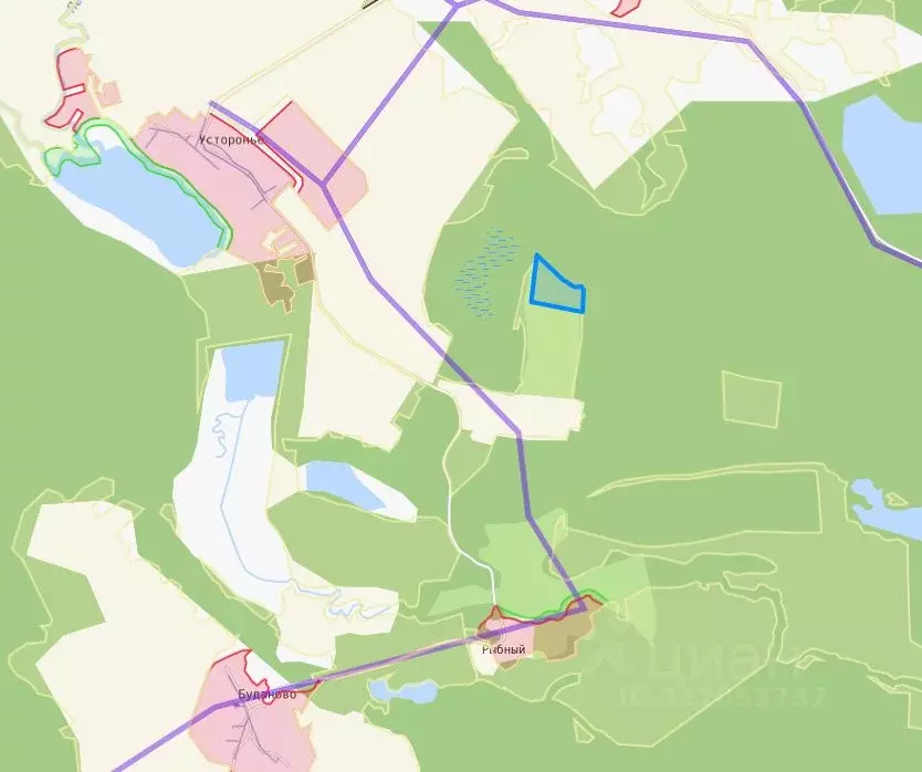 Участок в Новгородская область, Валдайский район, Костковское с/пос  ... - Фото 1