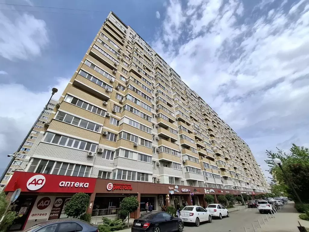 1-к кв. Краснодарский край, Краснодар Московская ул., 144к2 (39.0 м) - Фото 0
