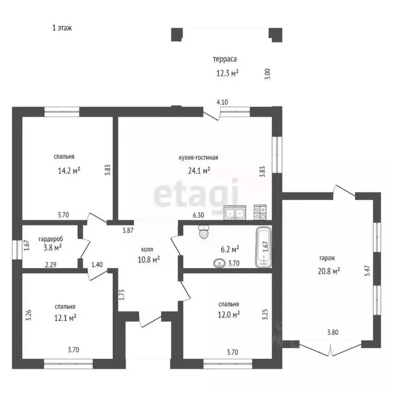 Дом в Белгородская область, Белгородский район, Разумное рп ул. ... - Фото 2