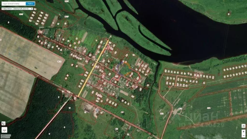 Участок в Новгородская область, Шимский район, Подгощское с/пос, д. ... - Фото 1