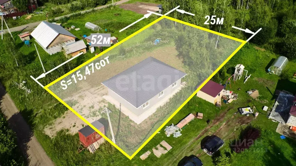 Дом в Томская область, Томск пос. Родионово,  (105 м) - Фото 1