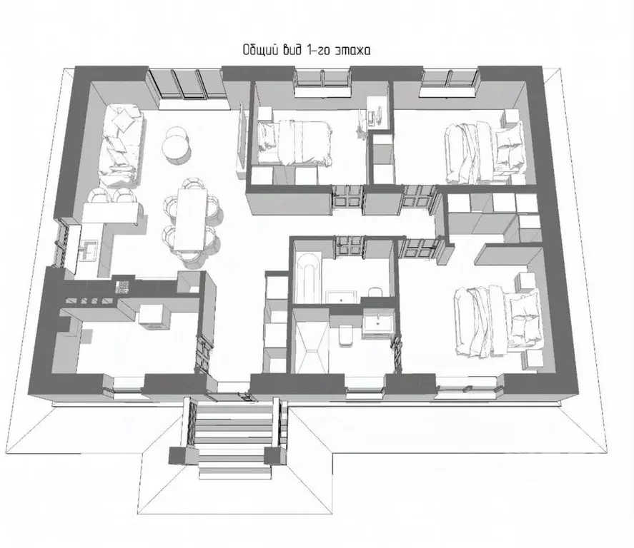 Дом в Ленинградская область, Ломоносовский район, д. Низино ул. ... - Фото 1