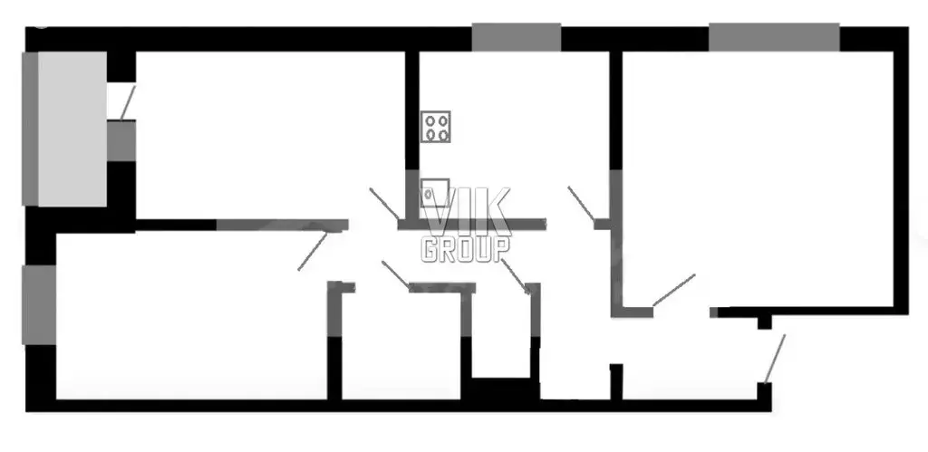 3-комнатная квартира: Москва, Фруктовая улица, 8к1 (65 м) - Фото 0