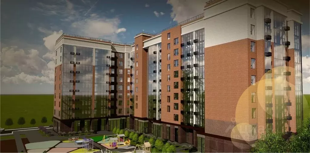 1-к кв. Татарстан, Казань ул. Родины, 15а (33.99 м) - Фото 1