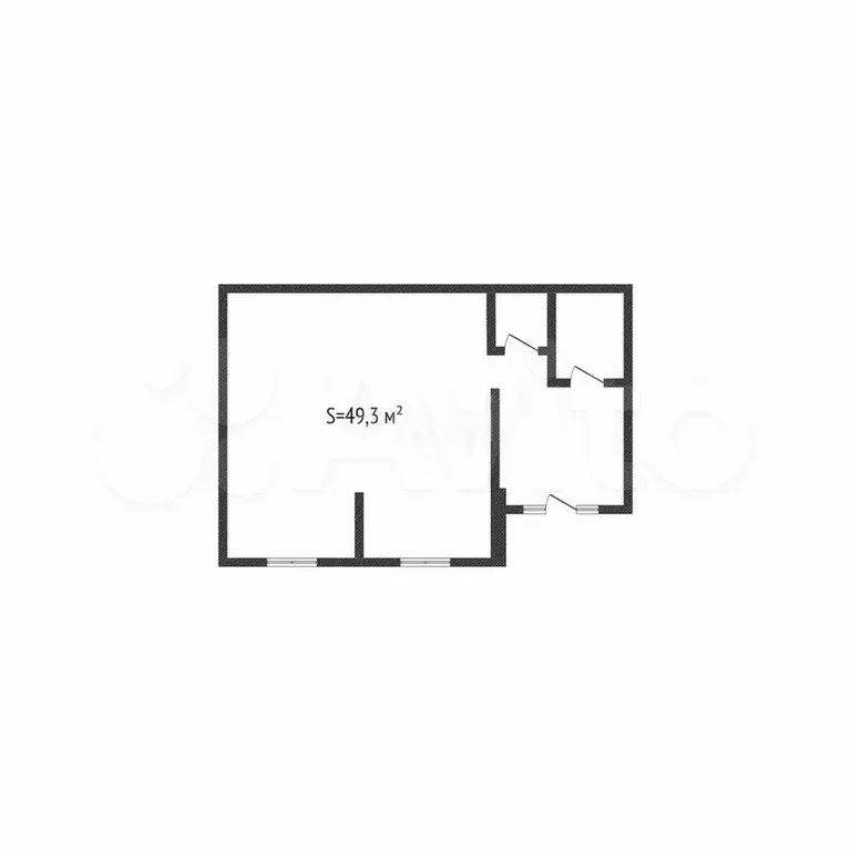 Продам офисное помещение, 49.3 м - Фото 0