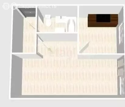 1-комнатная квартира: Южно-Сахалинск, Бумажная улица, 22А (30.4 м) - Фото 1