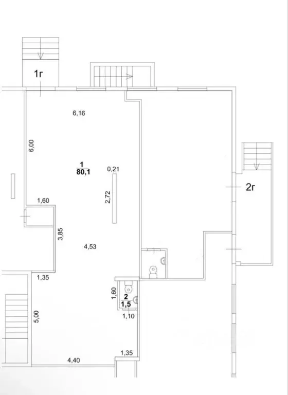 Помещение свободного назначения в Московская область, Лыткарино 6-й ... - Фото 2