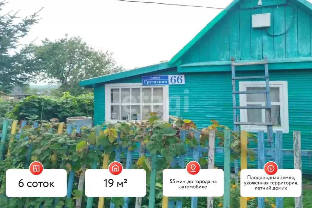 Дом в Хабаровский край, Хабаровский район, Тепловозник СНТ ул. ... - Фото 1