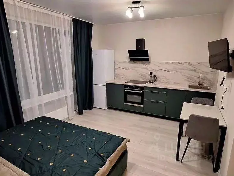 Студия Санкт-Петербург ул. Среднерогатская, 11к2 (26.7 м) - Фото 2