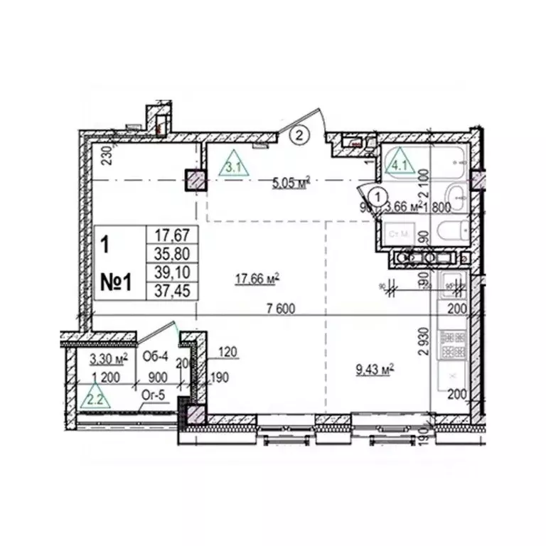 1-к кв. Приморский край, Уссурийск Семь Ветров мкр, Уссури Парк жилой ... - Фото 1