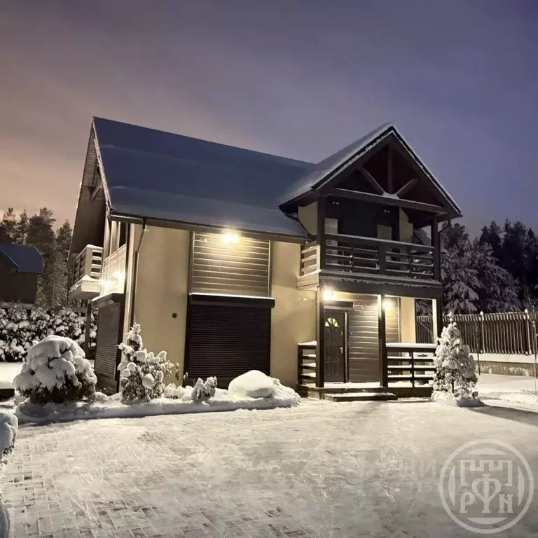 Дом в Ленинградская область, Всеволожский район, Агалатовское с/пос, ... - Фото 1