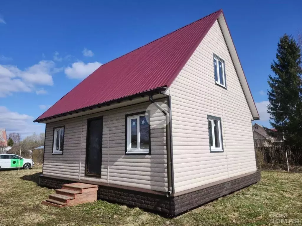 Дом в Ленинградская область, Лужский район, пос. Торковичи  (89 м) - Фото 1