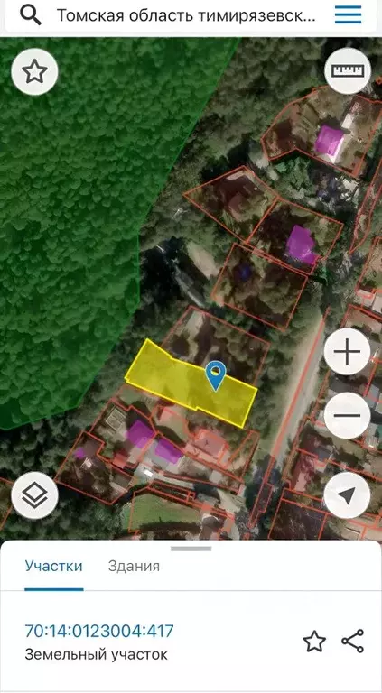 Участок в Томская область, Томск с. Тимирязевское, Октябрьская ул., ... - Фото 1