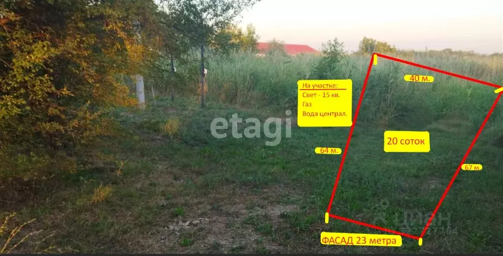 Участок в Краснодарский край, Славянский район, Петровское с/пос, ... - Фото 1