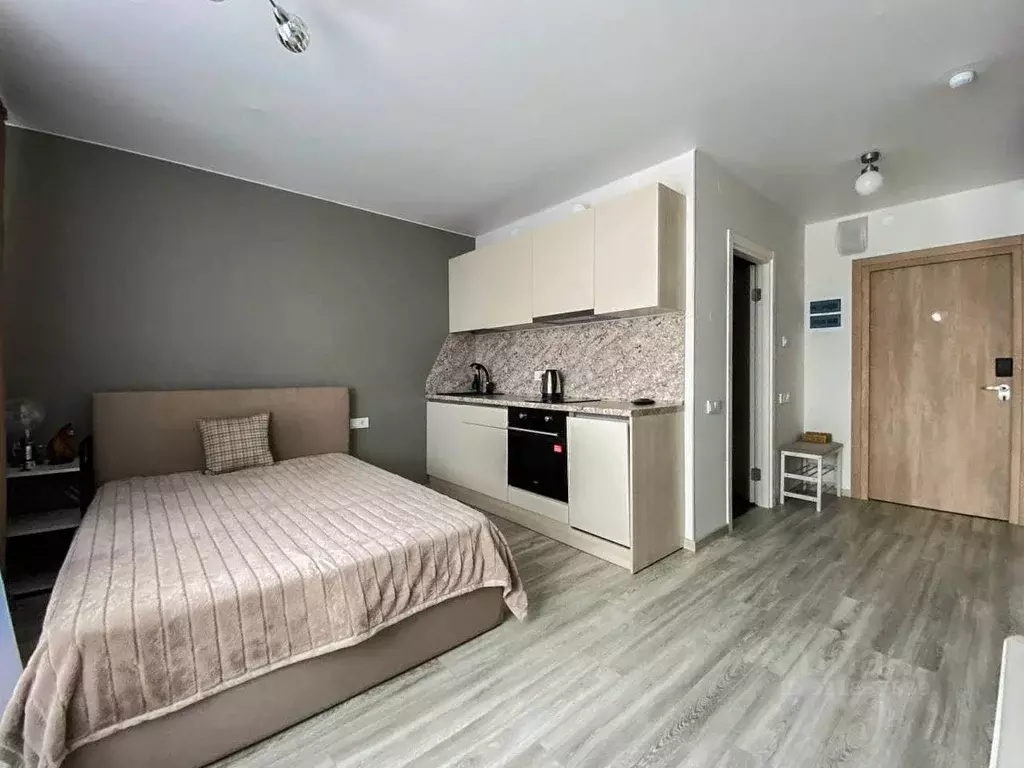 Студия Санкт-Петербург ул. Салова, 61 (24.0 м) - Фото 0