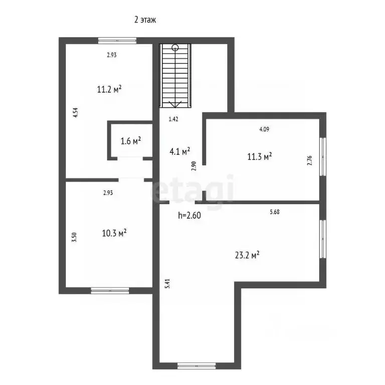 Дом в Красноярский край, Красноярск Алыкельская ул., 4 (130 м) - Фото 2