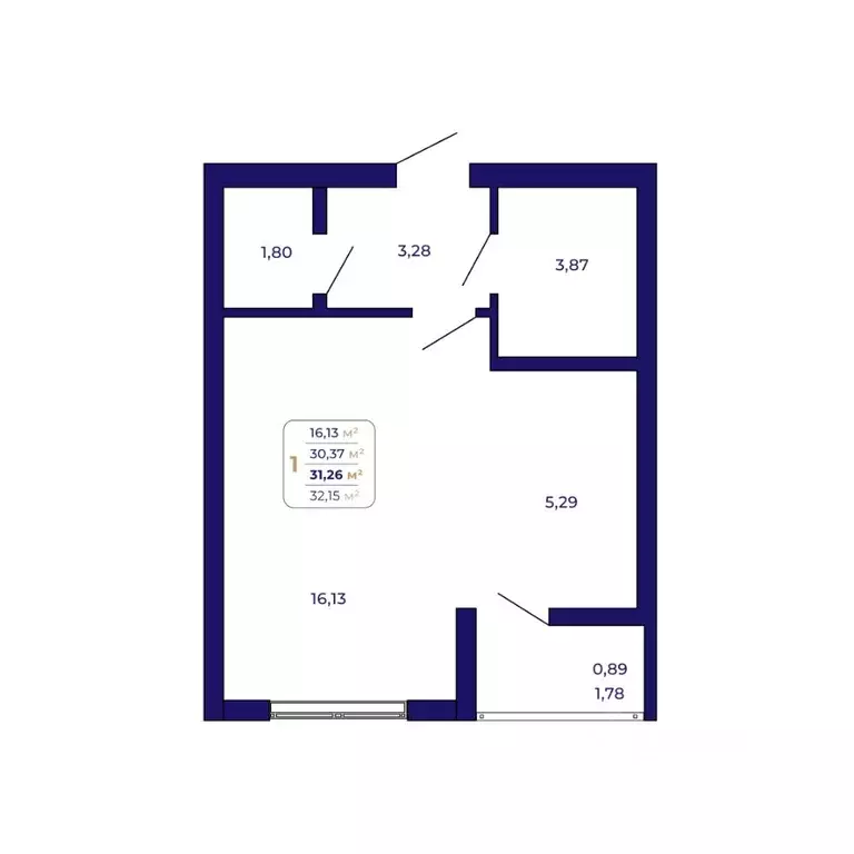 1-к кв. Башкортостан, Уфа Затон-Восточный жилрайон, Паруса жилой ... - Фото 1