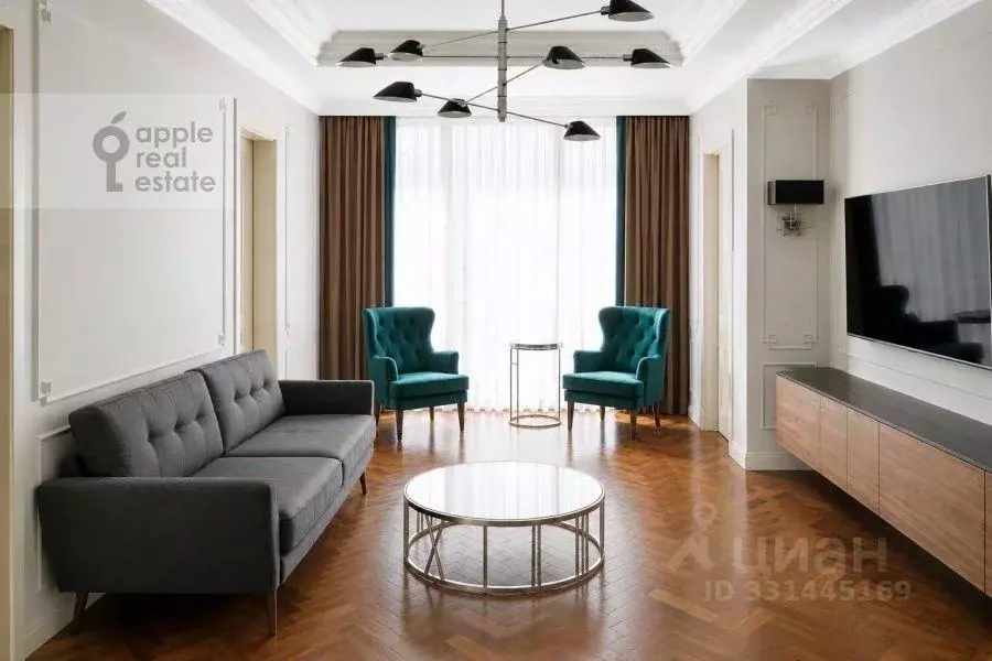 6-к кв. Москва ул. Сергея Макеева, 9к2 (242.0 м) - Фото 1