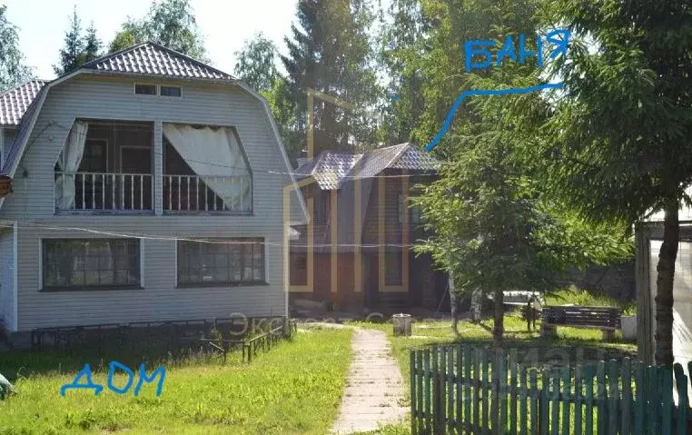 Коттедж в Ленинградская область, Всеволожский район, Агалатовское ... - Фото 2