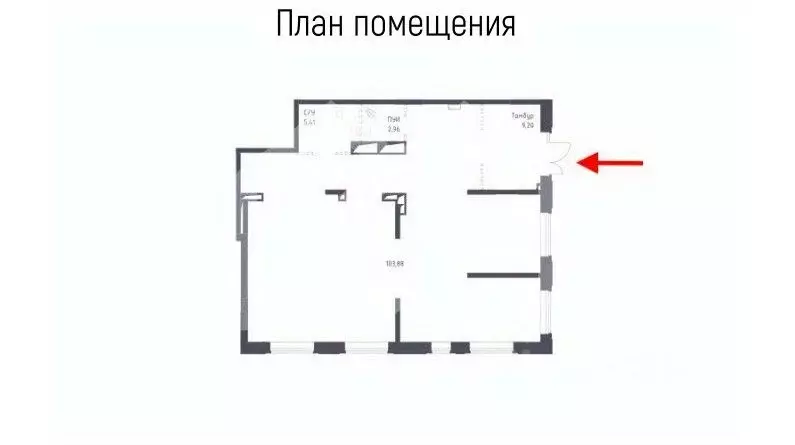 Торговая площадь в Москва ул. Алхимовская, 1к2 (122 м) - Фото 1
