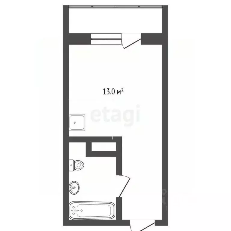 Студия Тюменская область, Тюмень Интернациональная ул., 203к2 (15.9 м) - Фото 0