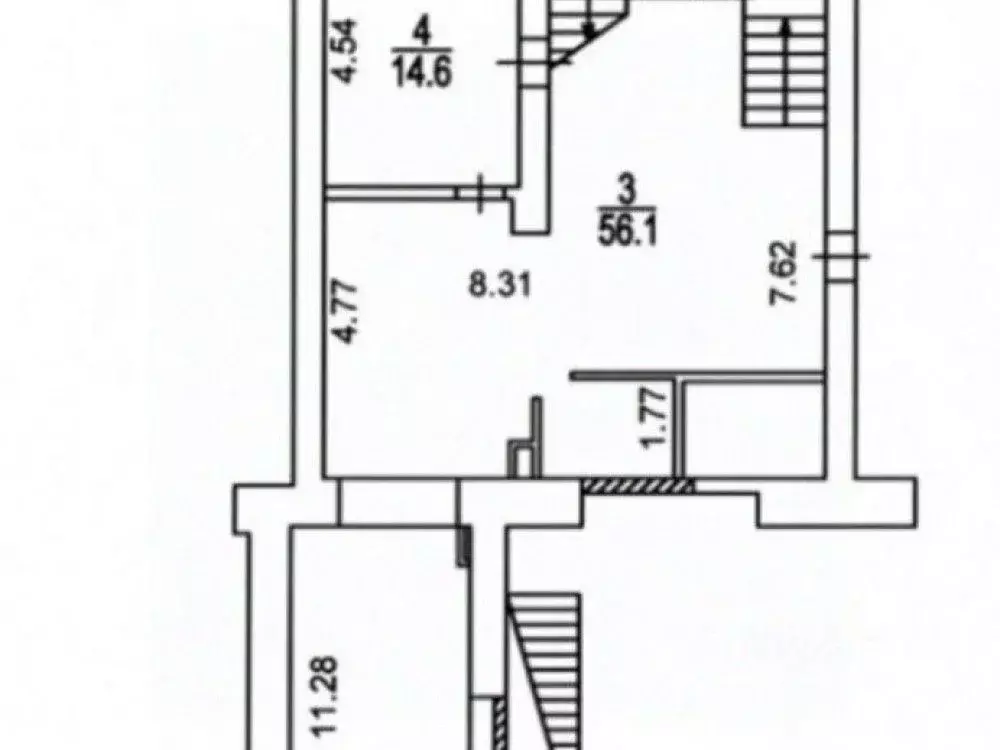 Торговая площадь в Москва 1-я Тверская-Ямская ул., 27 (112 м) - Фото 1