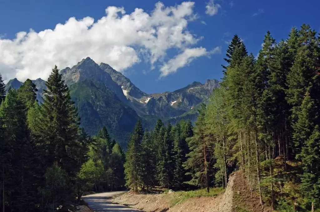 Участок в Карачаево-Черкесия, Зеленчукский район, с. Архыз 1 (40.0 ... - Фото 2
