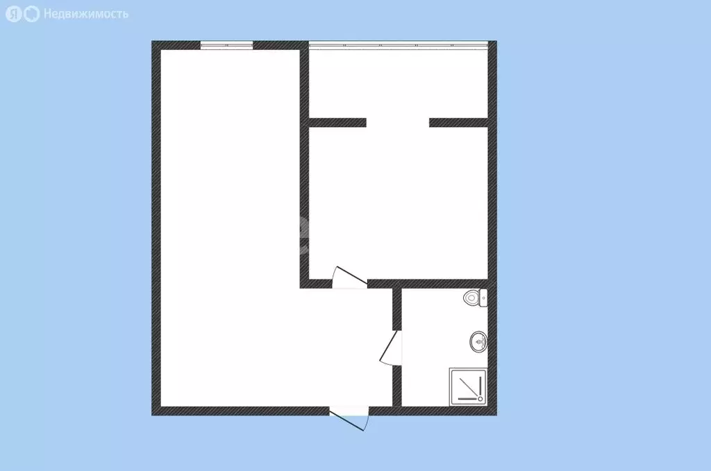 1-комнатная квартира: Черкесск, Октябрьская улица, 9Нк3 (39.6 м) - Фото 1