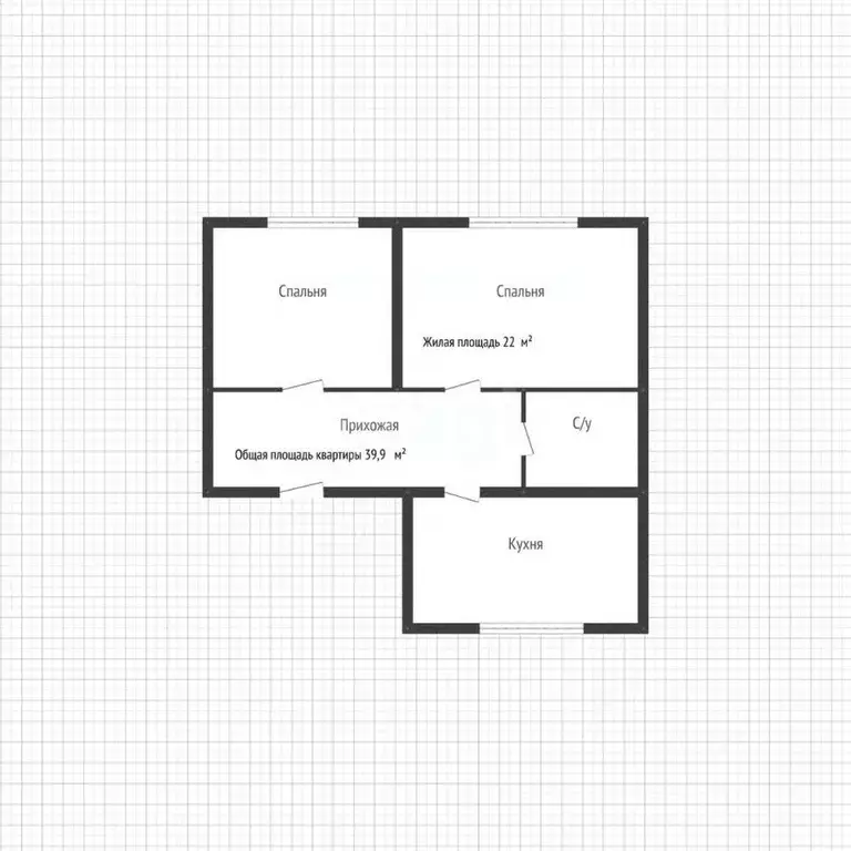 2-к кв. Краснодарский край, Кореновский район, Новоберезанское с/пос, ... - Фото 1