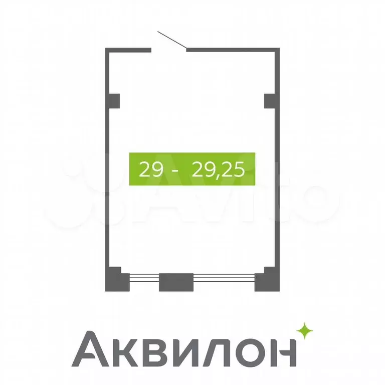 Продам помещение свободного назначения, 29.25 м - Фото 0