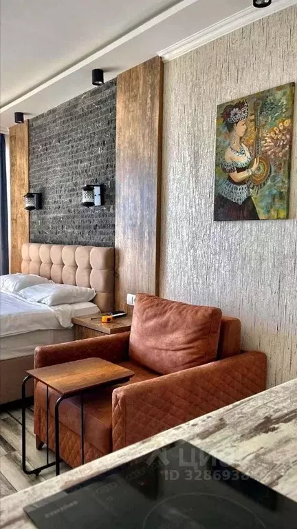 Свободной планировки кв. Крым, Алушта ул. Перекопская, 4Б (28.0 м) - Фото 1