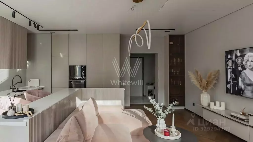 2-к кв. Москва Октябрьская ул., 67 (67.0 м) - Фото 2