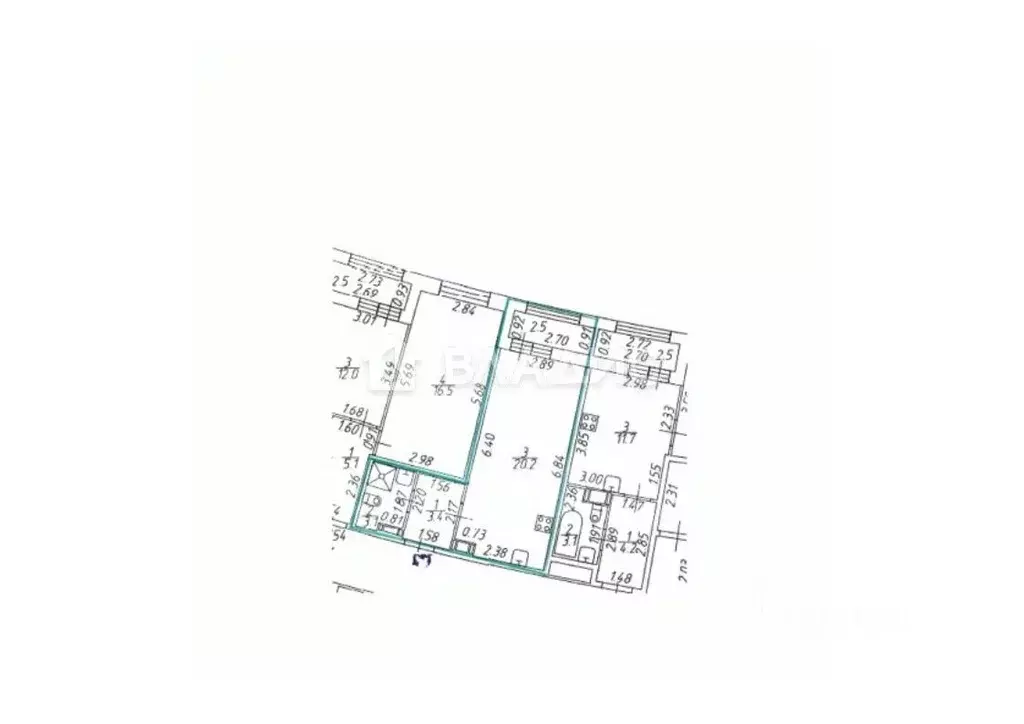 Студия Ленинградская область, Мурино Всеволожский район, просп. ... - Фото 2