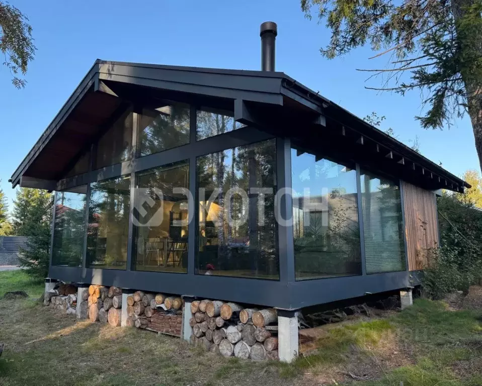 Коттедж в Ленинградская область, Всеволожский район, Агалатовское ... - Фото 2