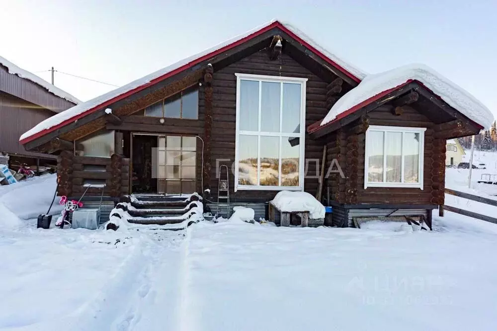 Дом в Кемеровская область, Таштагол ул. Романа Арефьева, 54 (150 м) - Фото 0