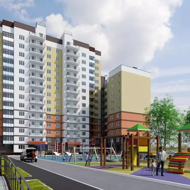 1-к кв. Ярославская область, Ярославль просп. Фрунзе, 56Д (39.61 м) - Фото 2