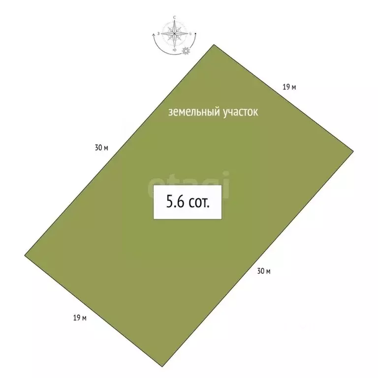 Участок в Новосибирская область, Бердск Марьин Лог СНТ, ул. 31-я, 3 ... - Фото 2