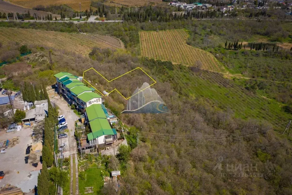 Участок в Крым, Ялта муниципальный округ, Гурзуф пгт ул. Ялтинская, ... - Фото 1