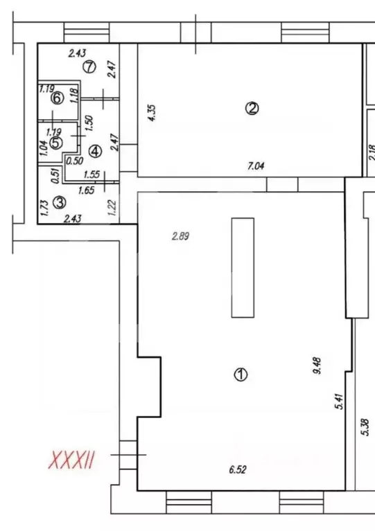 Помещение свободного назначения в Москва Ленинский просп., 72/2 (102 ... - Фото 2