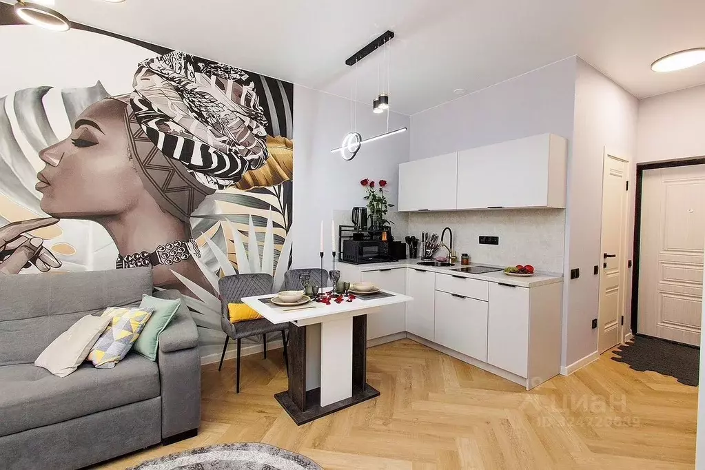 Студия Краснодарский край, Сочи ул. Ленина, 290/7к3 (35.0 м) - Фото 2