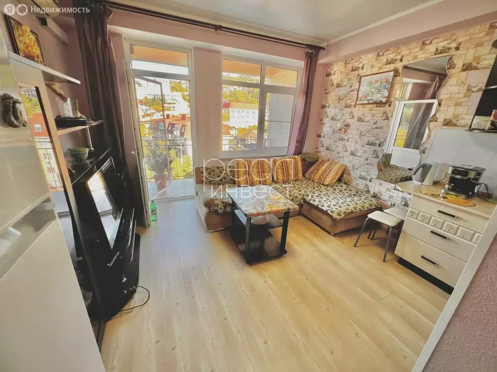 Квартира-студия: Сочи, микрорайон Мамайка, Анапская улица, 3/11 (28 м) - Фото 2