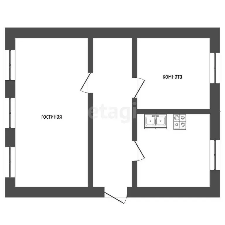 Дом в Камышлов, улица Свердлова (80.9 м) - Фото 1