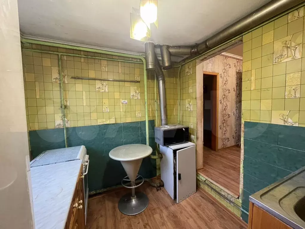 2-к. квартира, 34 м, 1/1 эт. - Фото 1