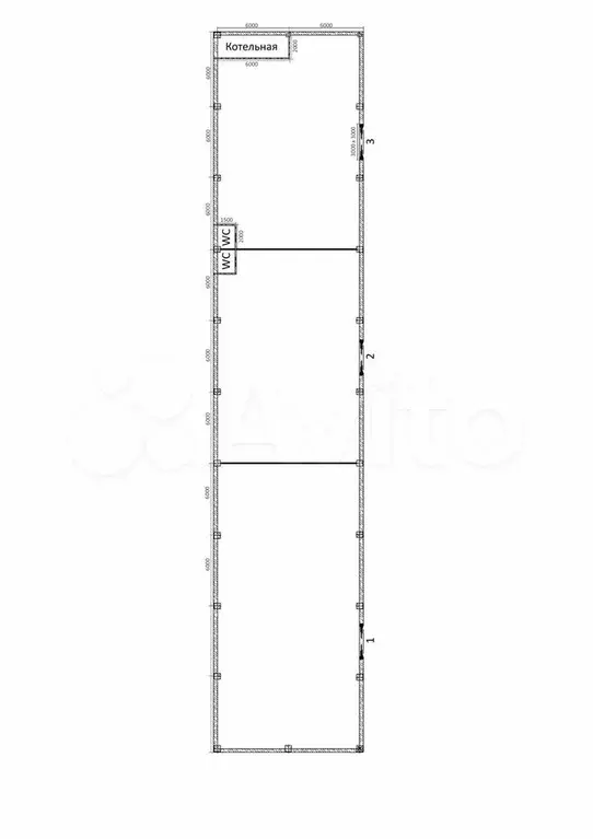 Свободного назначения, склад, ангар 204 м - Фото 0