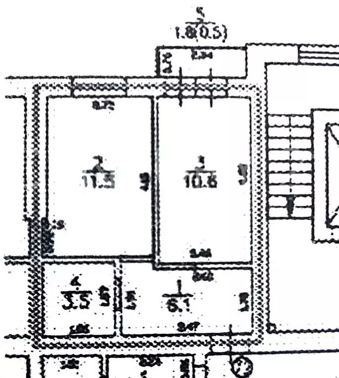 1-комнатная квартира: Пионерский, улица Гептнера, 17 (31.7 м) - Фото 1