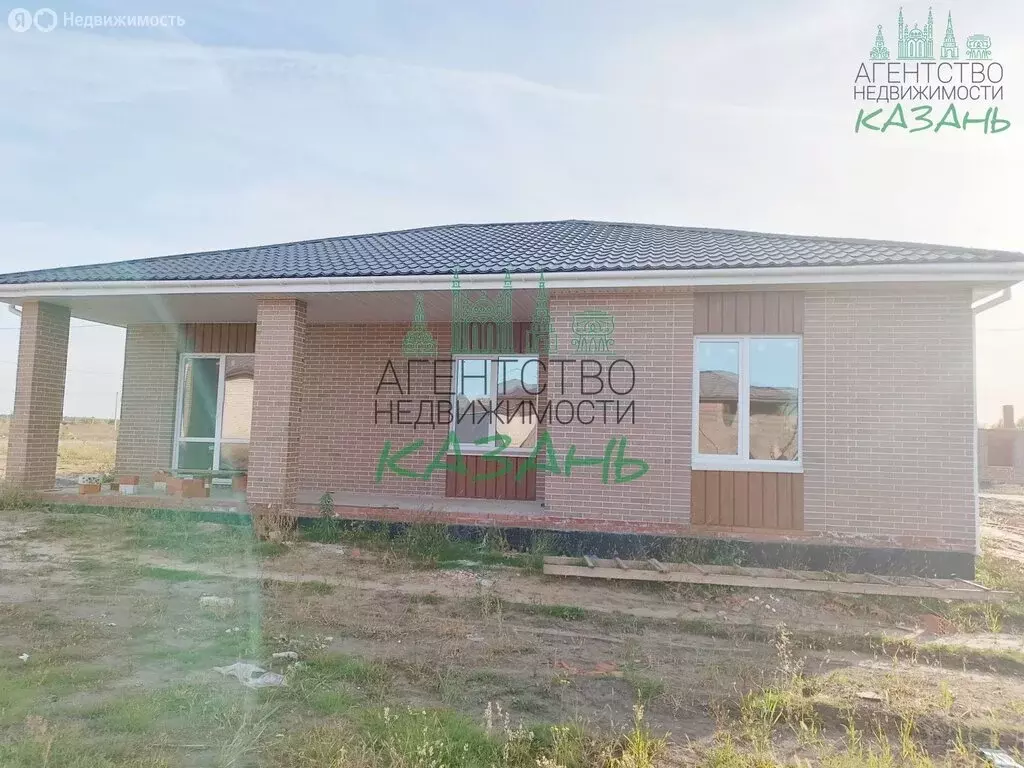 Дом в село Большие Кабаны, улица Михаила Девятаева, 3 (135 м) - Фото 0