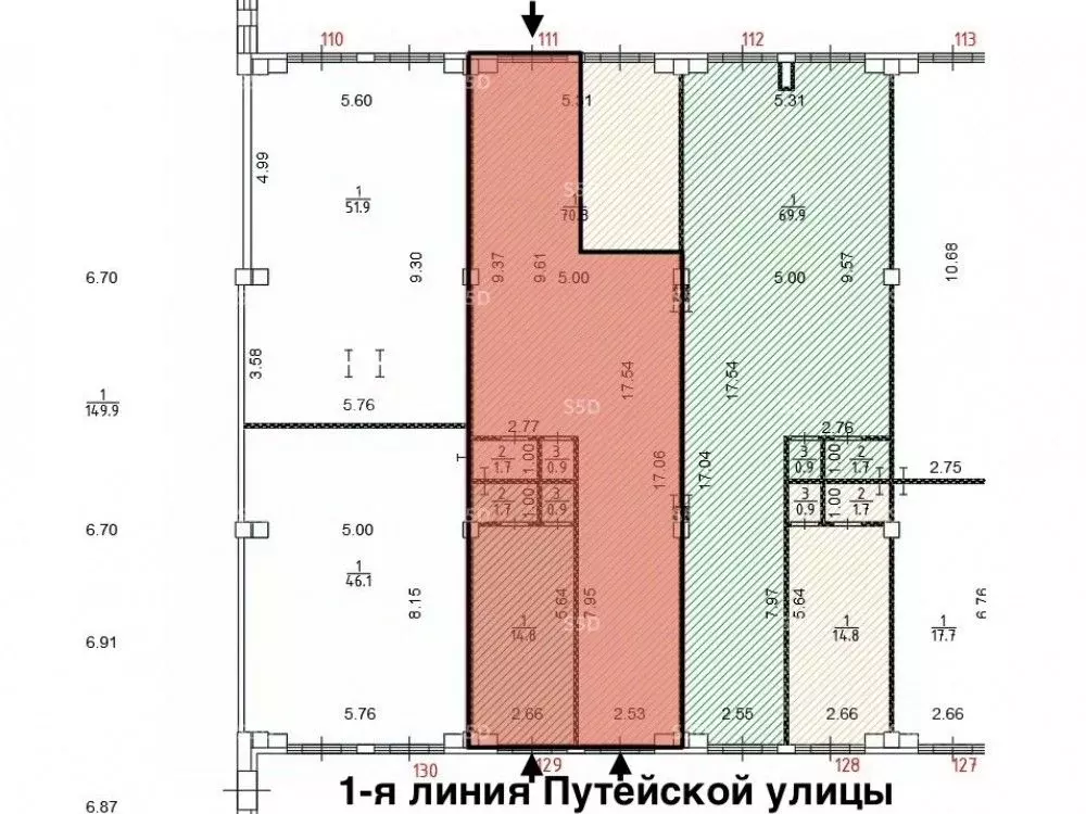 Помещение свободного назначения в Москва Пяловская ул., 1 (80 м) - Фото 2