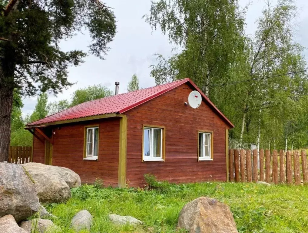 Дом в Ленинградская область, Приозерский район, Мельниковское с/пос, ... - Фото 1