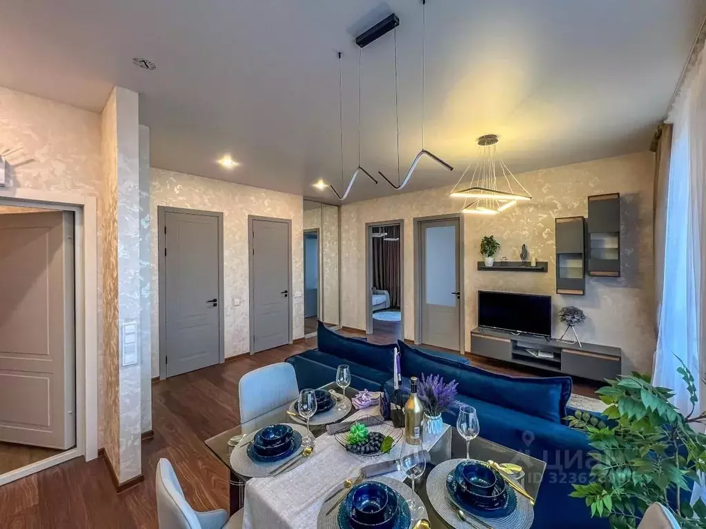 3-к кв. Москва 3-я Гражданская ул., 21 (66.0 м) - Фото 1